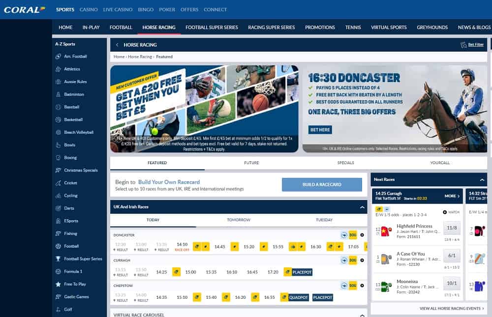 Coral Ante-Post Betting