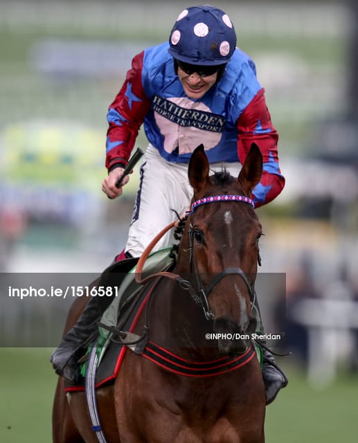 Aidan Coleman onboard Paisley Park celebrates winning 14/3/2019